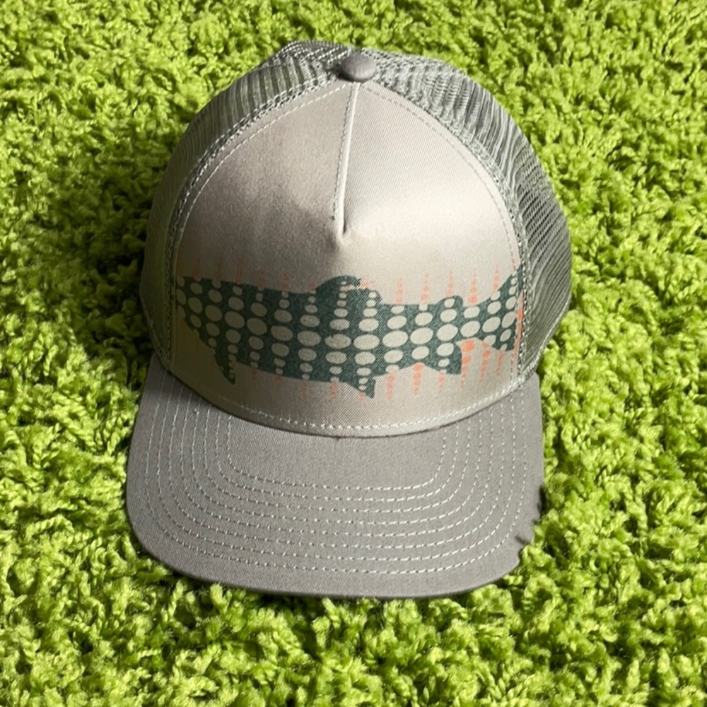 Pistil fish snap back hat